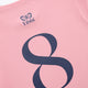 Yibbi Adults Sports Tee | Pastel Pink