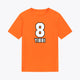 Yibbi Kids Tee - Number 8 | Orange