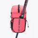 Osaka Pro Tour backpack in red with logo in black. Front view