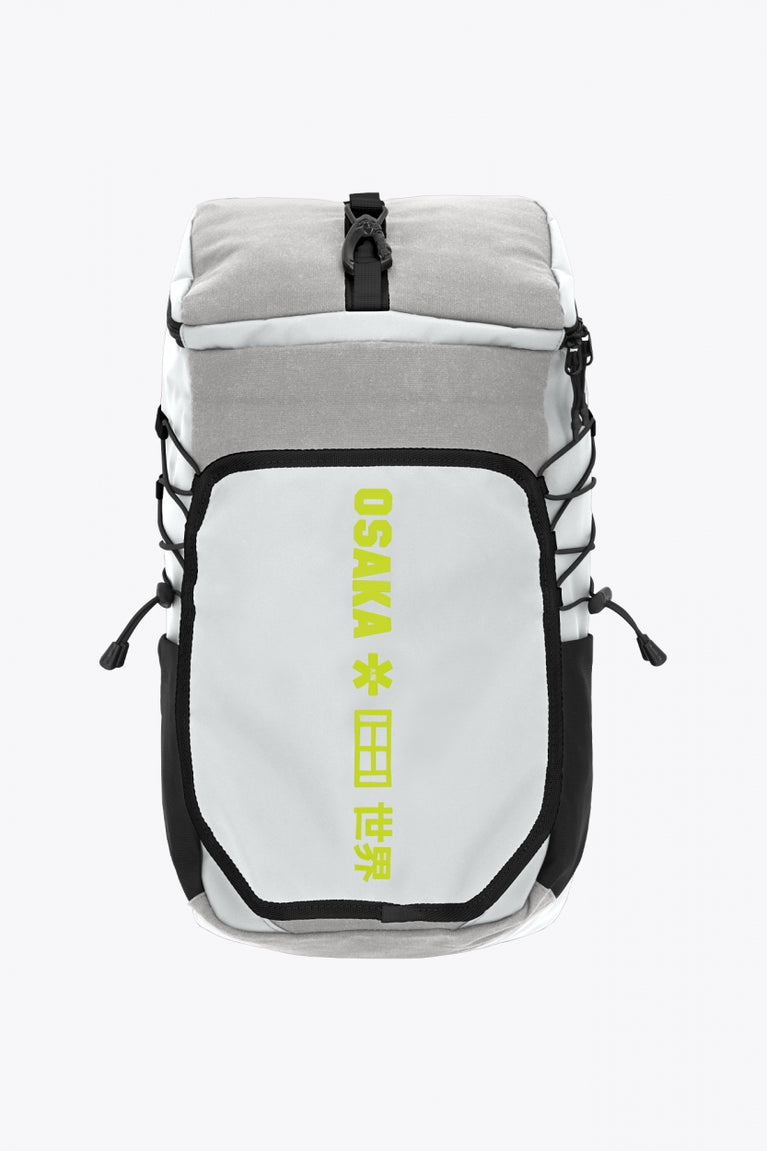 Osaka Pro Tour Padel Backpack | Light Grey-Lime