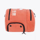 Pro Tour padel bag in peach with logo in white. Side view