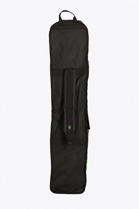 Osaka Hockey Stickbag Pro Tour Medium in Black with logo in green. Front view