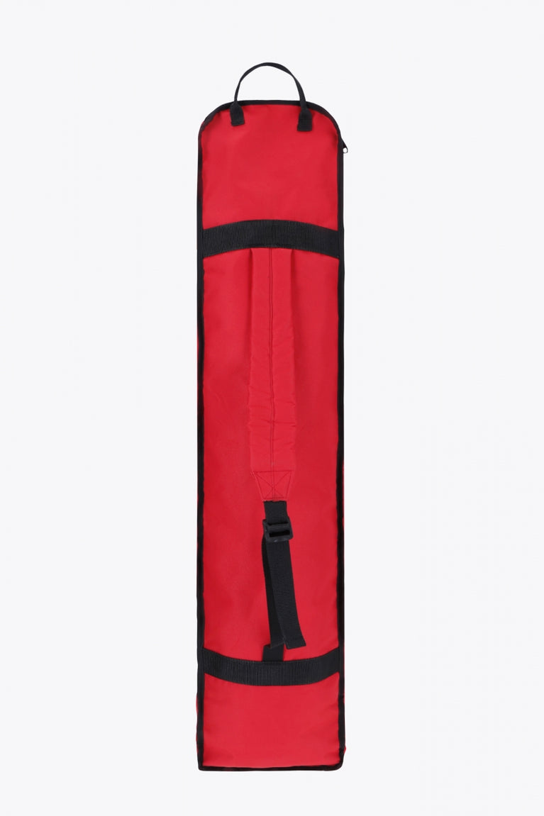 Osaka sports stickbag medium in red with logo in white. Back view