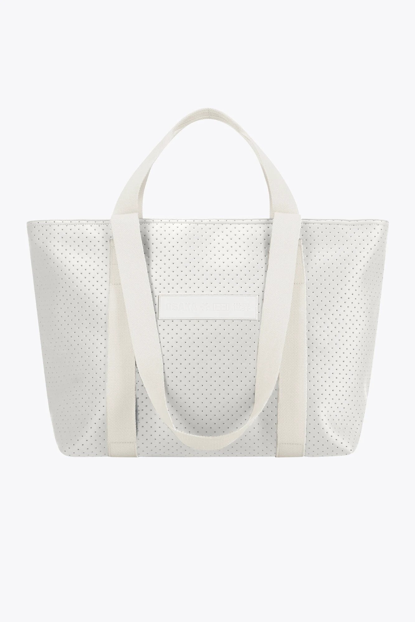 Osaka Neoprene Tote Bag Light Grey
