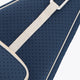 Osaka neoprene padel bag in navy with structure and logo in white. Detail front view