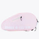 Osaka sports padel bag medium in pastel pink with logo in white. Front view
