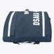 Osaka sports padel bag medium in navy with logo in white. From above view