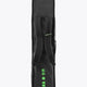 Medium stickbag in black with top handle, front pocket, and green Osaka logo