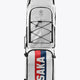 Modular ice hockey stickbag, light gray-white with black trim and Osaka logo panel.
