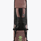 Large Osaka stick bag back view with black straps, webbing, and Osaka emblem.