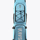 Large Osaka stickbag with light blue body and front panel zipper pocket
