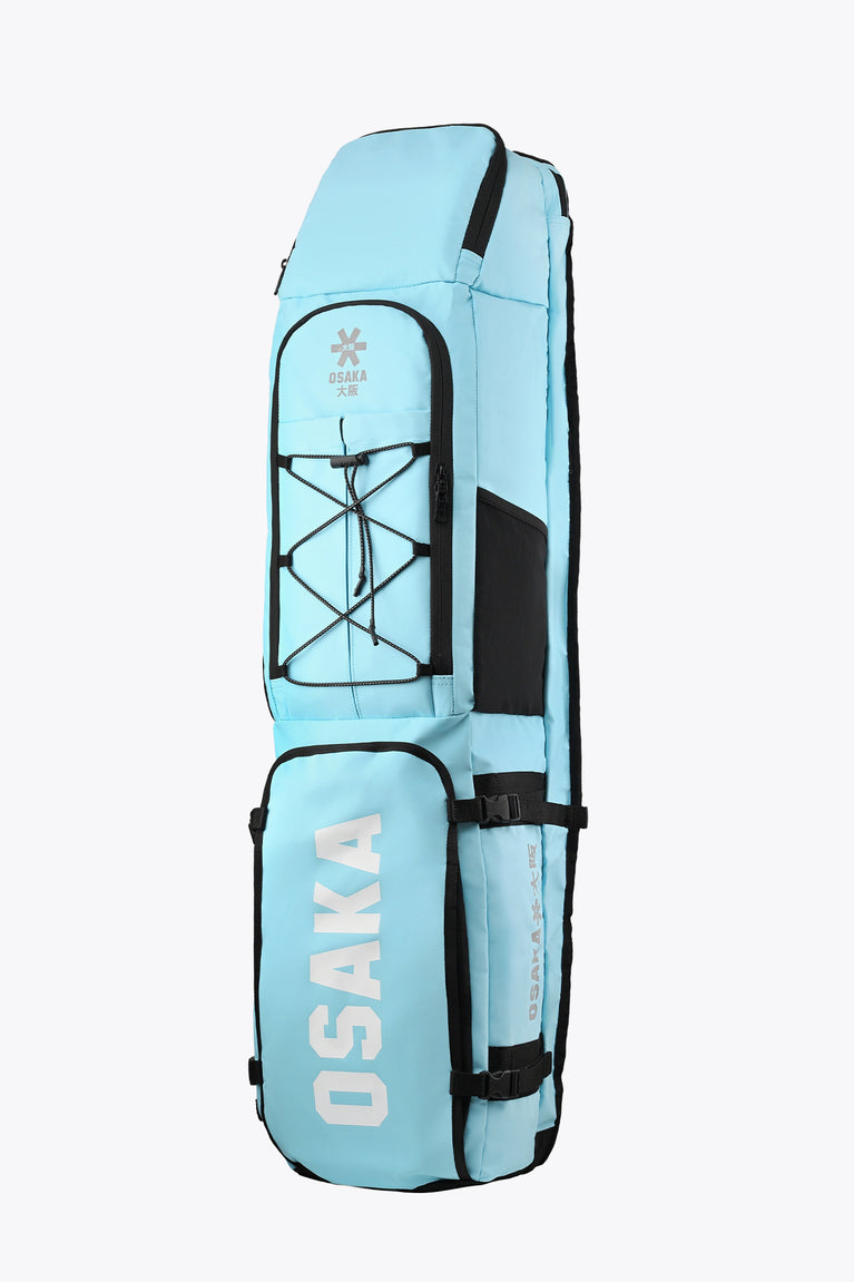 Osaka large stickbag in light blue with front brace net and vertical branding panel