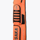 Medium orange stickbag side view with Osaka logo panel and black strap ladder.