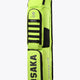 Lime green stickbag with black Osaka branding and padded sleeve detail