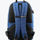 Osaka sports backpack, blue back with black mesh padding and adjustable shoulder straps