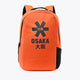 Kids sports backpack, orange with black trim and front OSAKA logo