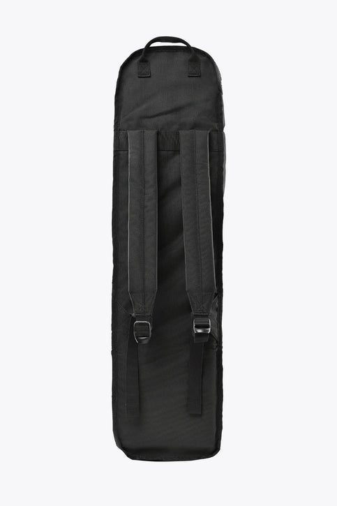 Kids stickbag small in black with neon green OSAKA logo and graphics, front patch.