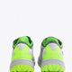Osaka footwear Ido Mk1 in white and green with logo in black. Back view