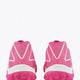 Osaka footwear Kai Mk1 in pink with logo. Back view