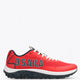 Osaka footwear Kai Mk1 in red with logo in navy. Side view