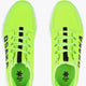 Neon lime sneakers with black laces and 'OSAKA' detail on insole