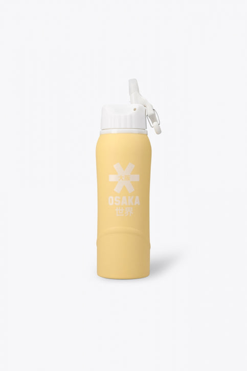 Botella de agua de aluminio Osaka Kuro | Amarillo descolorido