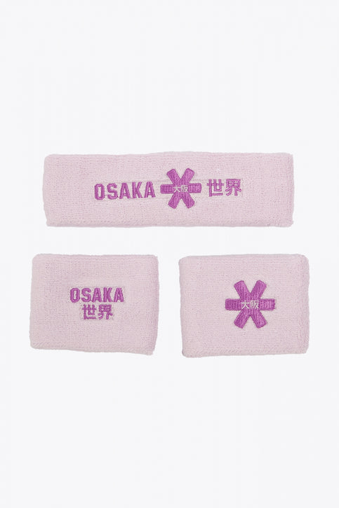 Osaka Sweatband Set | Cotton Violet