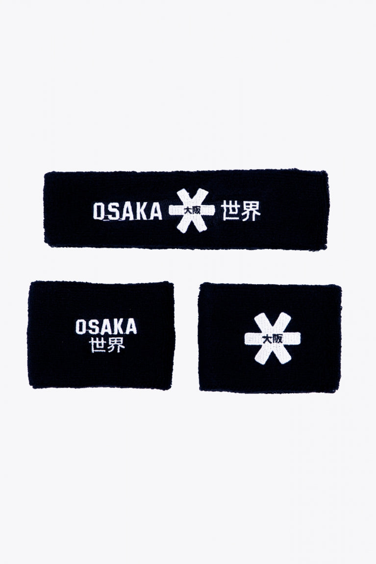 Osaka Sweatband Set | French Navy