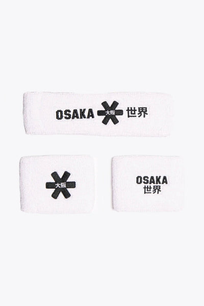 Osaka Sweatband Set | White | Osaka World