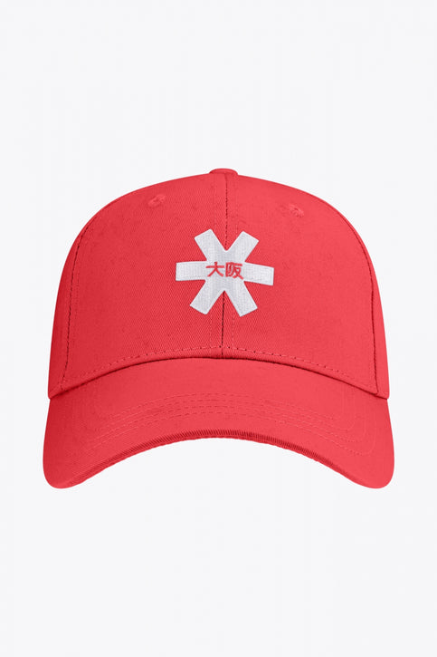 Osaka Baseball Cap Twill | Red