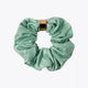 Osaka scrunchies multicolor. Green with logo in white