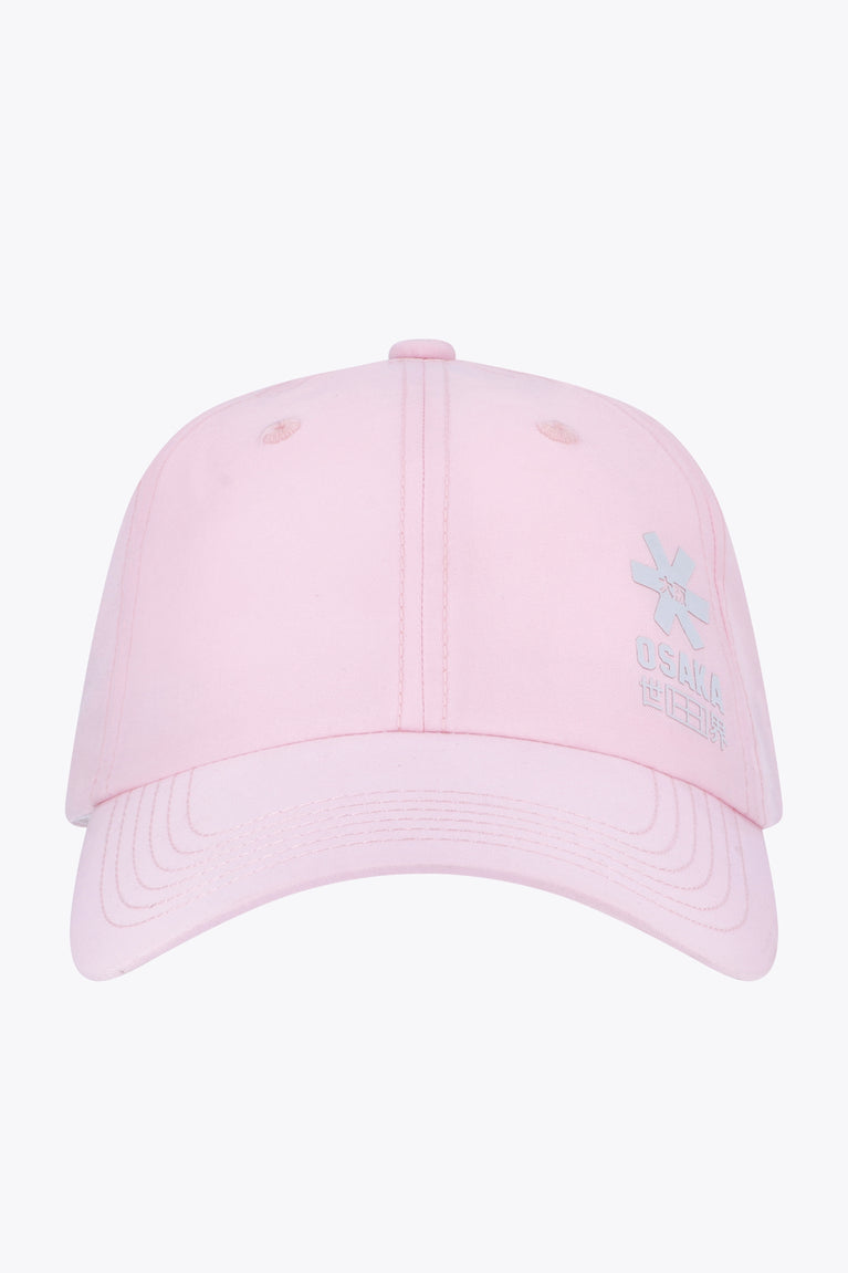 Gorra de béisbol deportiva Osaka suave | rosa pastel