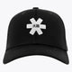 Osaka trucker cap in black with logo in white. Front view
