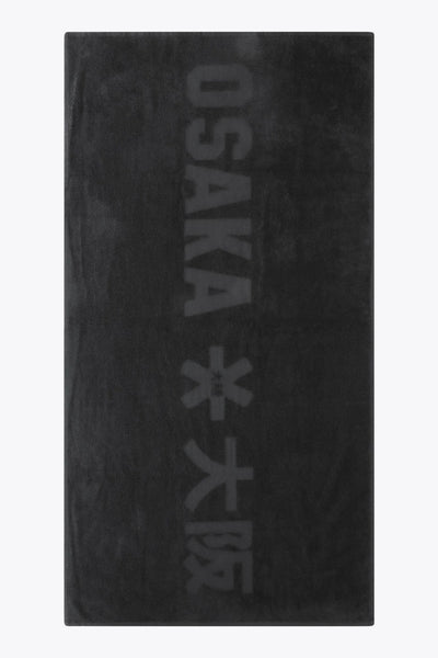 Gym Towel Black | Cotton Sports Towel | Osaka World