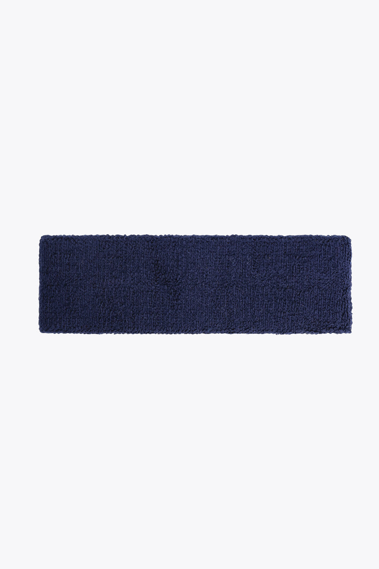 Osaka Sweatband | Navy Peony