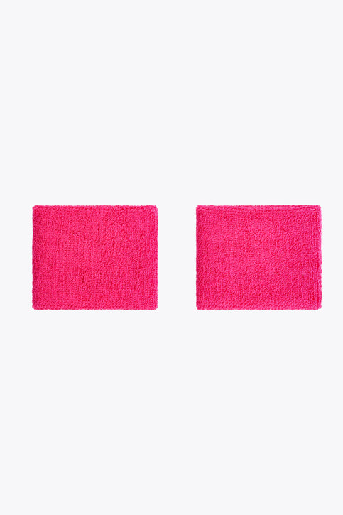 Osaka Sweatband Wrists | Electric Fuchsia