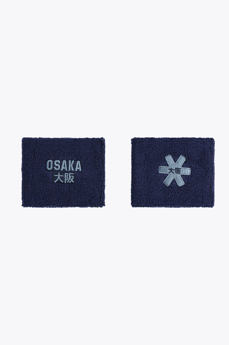 Osaka Sweatband Wrists | Navy Peony