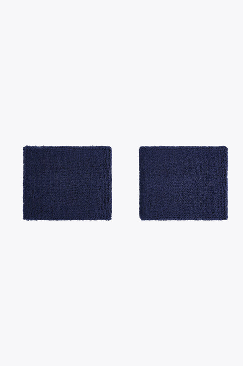 Osaka Sweatband Wrists | Navy Peony