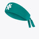 Osaka sports bandana, teal-green with printed star figure on front