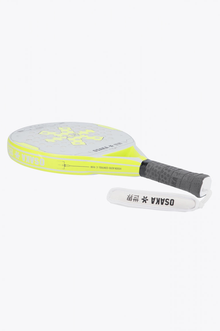 Osaka Padel Racket - Vision Aero - Control | Light Grey-Lime