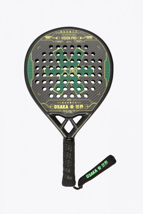 Osaka Padel Racket - Vision Pro - Control Touch | Green-Yellow