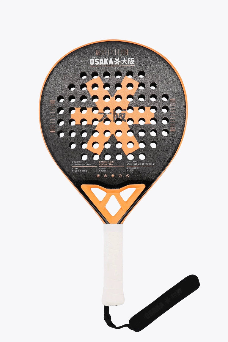 Ryoka1 Pro Racket Osaka Padel Racket - Vision Pro - Control | True Orange | Osaka World