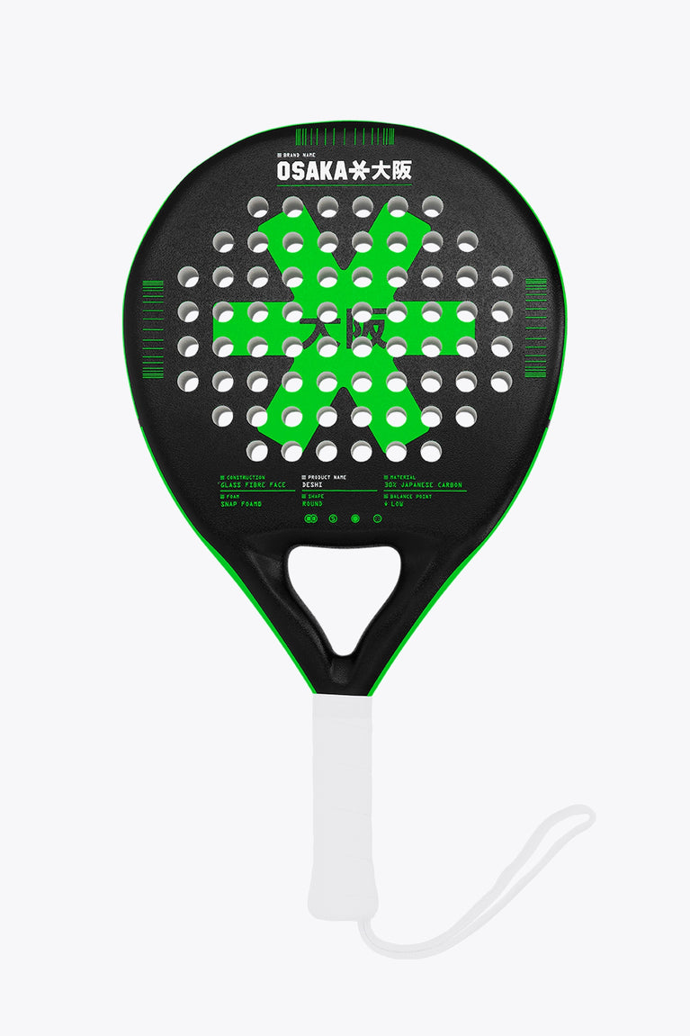 Osaka Padel Racket - Deshi - Control | Iconic Black