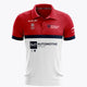 <tc>Roeselare Rangers</tc> Heren poloshirt - Rood/Wit