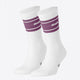 Osaka Colourway Socks Duo Pack in Violet. Front view