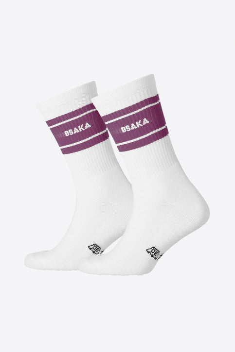 Osaka Colourway Socks Duo Pack | Cyber Violet