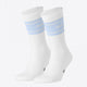 Osaka Colourway Socks Duo Pack in Sky blue. Front view