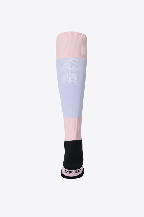 Osaka Feldhockey Socken | Baumwolle Violett-Pfirsich Rosa