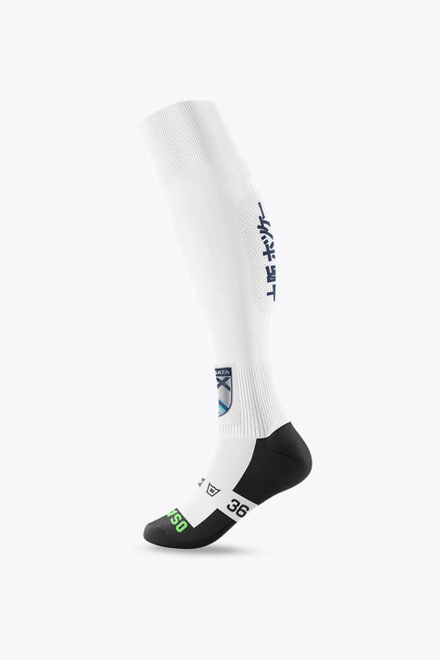 Braxgata Field Hockey Socks | White