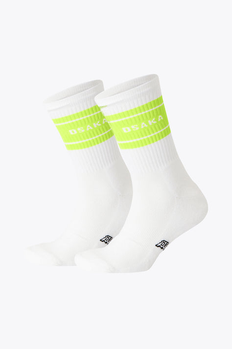 Osaka Colourway Socks Duo Pack | Lime